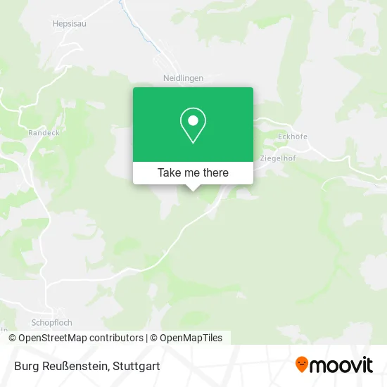 Карта Burg Reußenstein