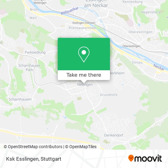 Ksk Esslingen map