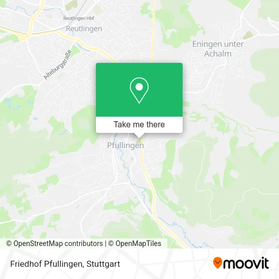 Карта Friedhof Pfullingen
