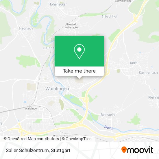 Salier Schulzentrum map