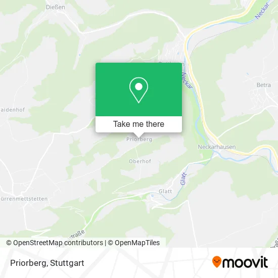 Карта Priorberg