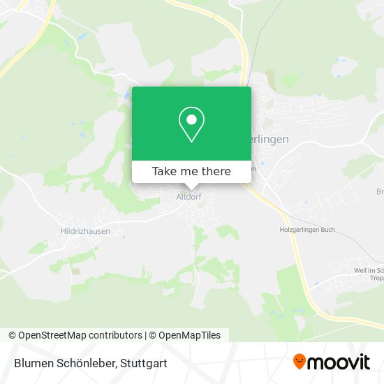 Blumen Schönleber map