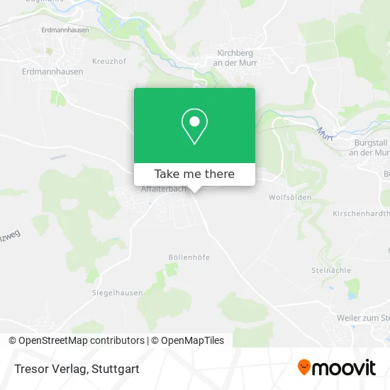 Карта Tresor Verlag