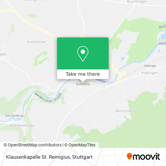 Карта Klausenkapelle St. Remigius