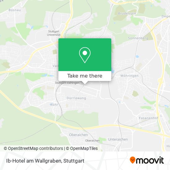 Ib-Hotel am Wallgraben map