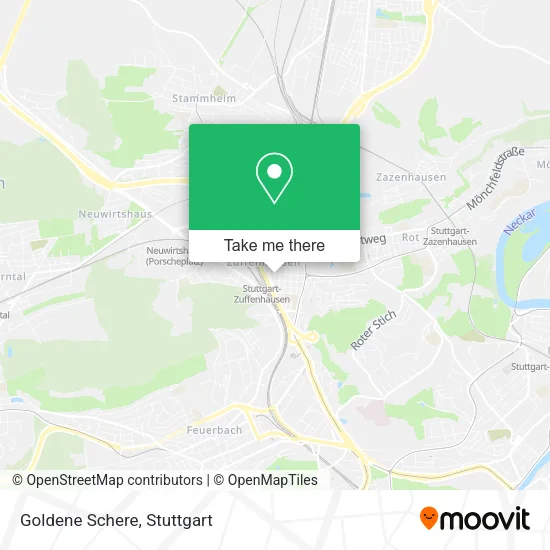 Карта Goldene Schere