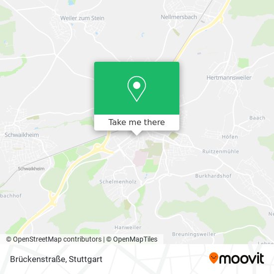 Brückenstraße map