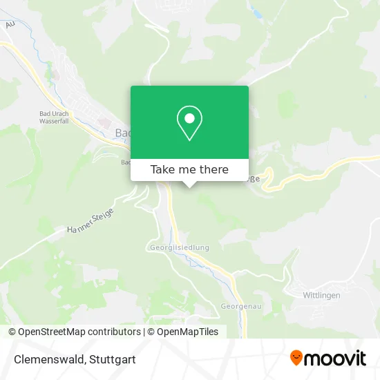 Карта Clemenswald
