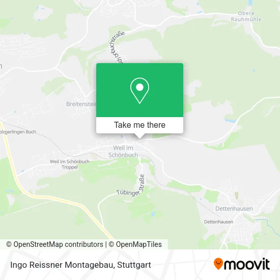 Карта Ingo Reissner Montagebau