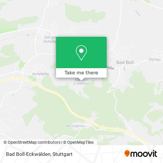 Bad Boll-Eckwälden map
