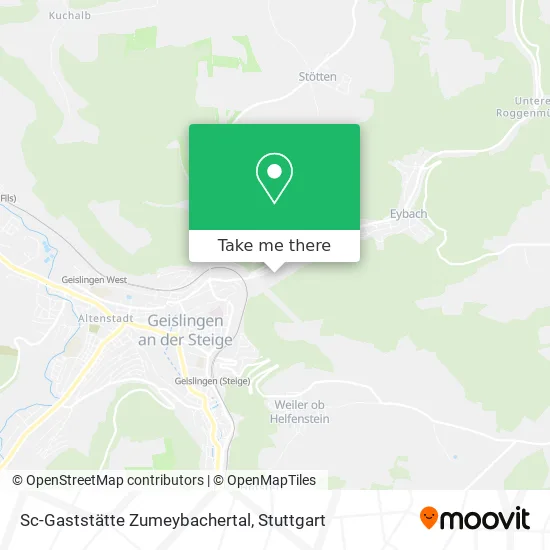 Карта Sc-Gaststätte Zumeybachertal