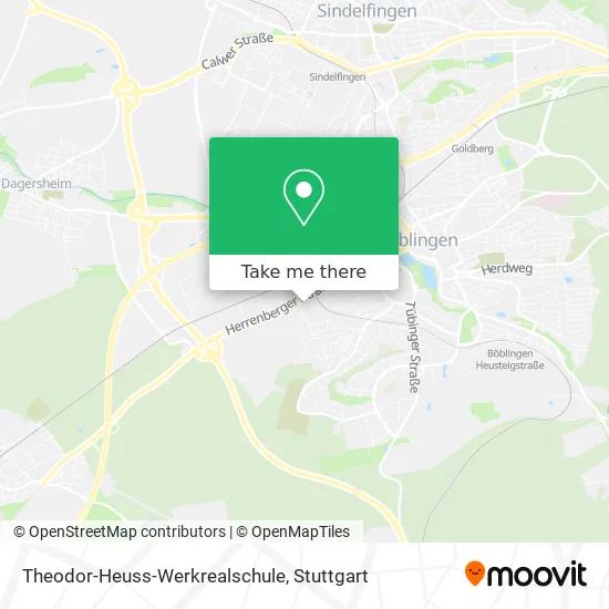 Карта Theodor-Heuss-Werkrealschule