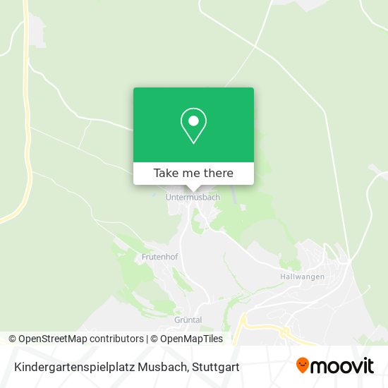 Kindergartenspielplatz Musbach map