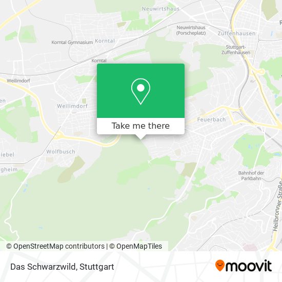 Das Schwarzwild map