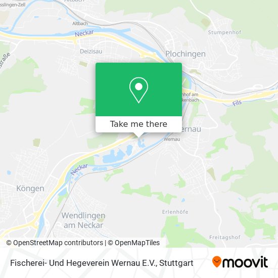 Fischerei- Und Hegeverein Wernau E.V. map