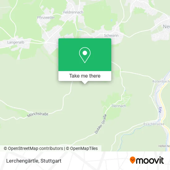 Карта Lerchengärtle