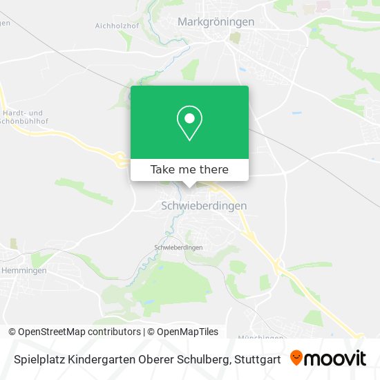 Карта Spielplatz Kindergarten Oberer Schulberg