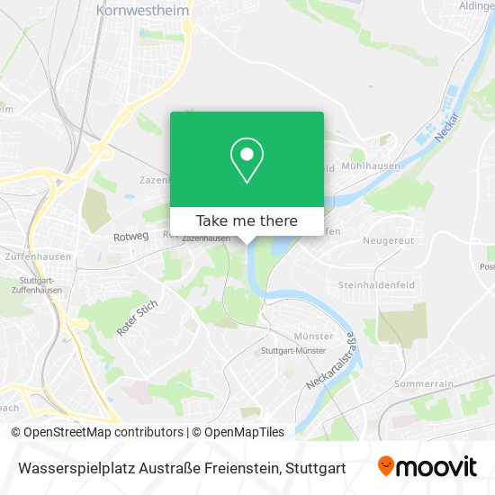 Карта Wasserspielplatz Austraße Freienstein
