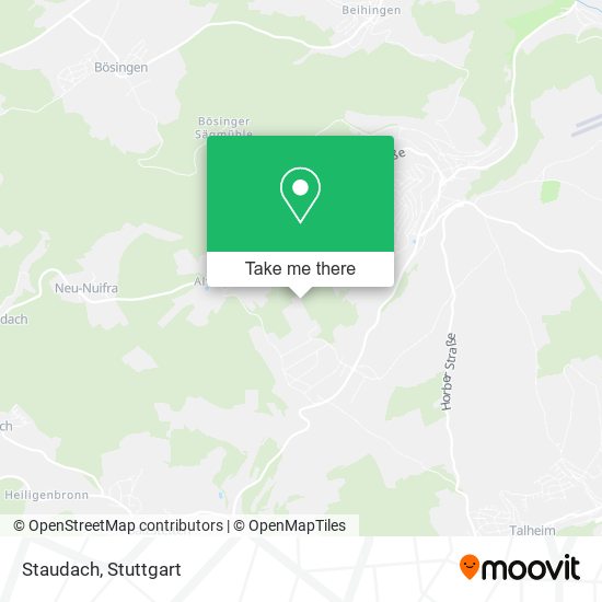 Staudach map