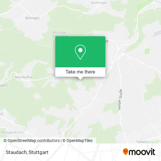 Карта Staudach