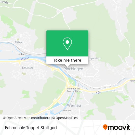 Fahrschule Trippel map