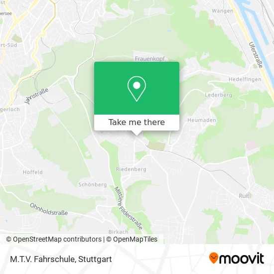 Карта M.T.V. Fahrschule