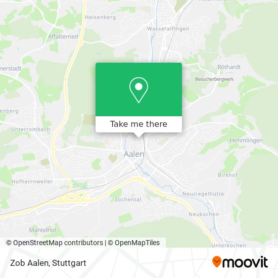 Карта Zob Aalen