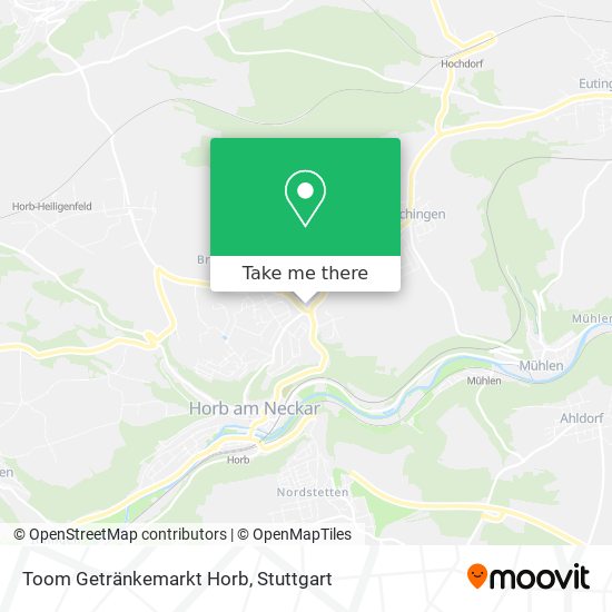 Toom Getränkemarkt Horb map