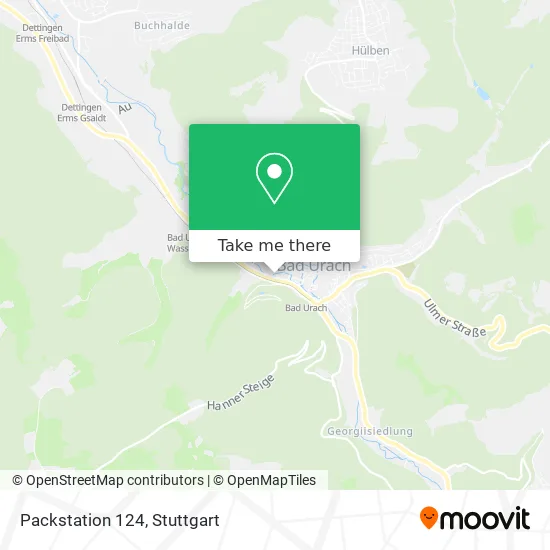 Карта Packstation 124