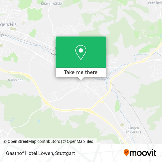 Gasthof Hotel Löwen map