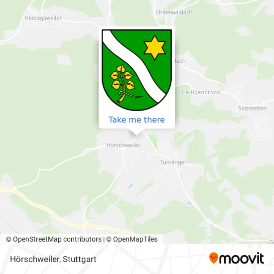 Карта Hörschweiler