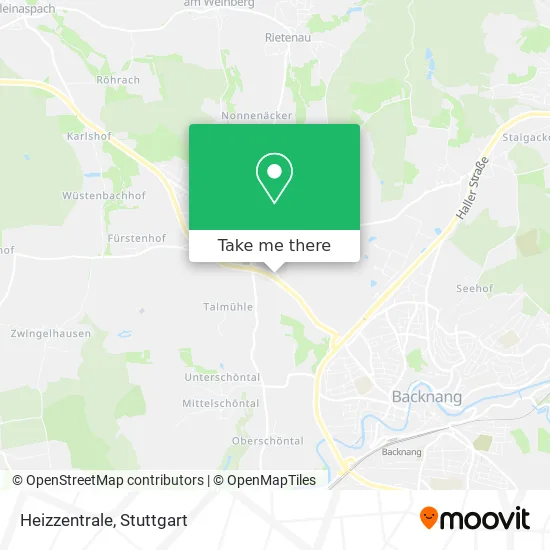 Карта Heizzentrale