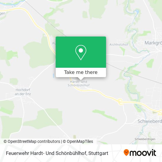 Feuerwehr Hardt- Und Schönbühlhof map