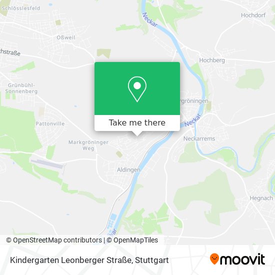Карта Kindergarten Leonberger Straße