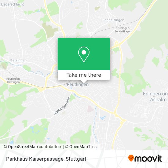 Parkhaus Kaiserpassage map