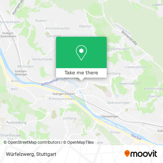 Карта Würfelzwerg