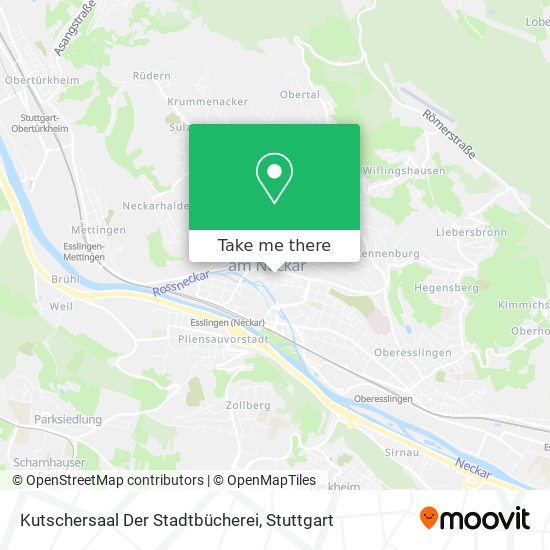 Kutschersaal Der Stadtbücherei map