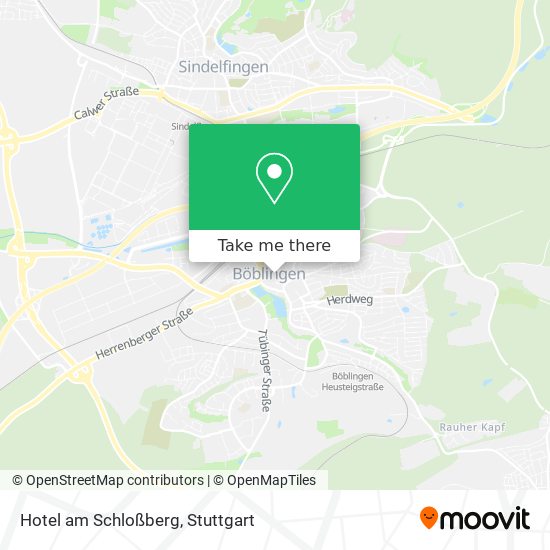 Карта Hotel am Schloßberg