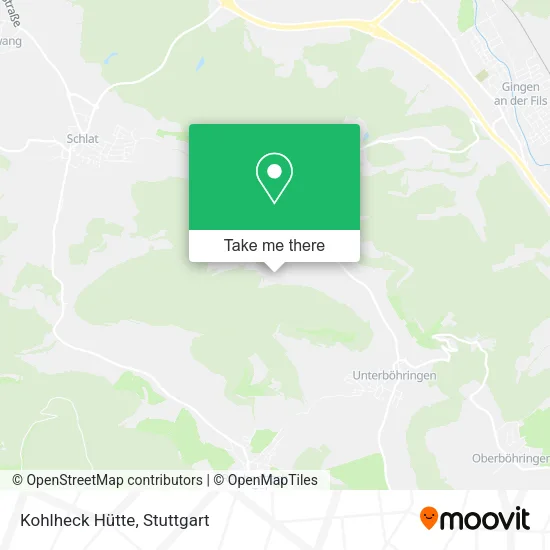 Карта Kohlheck Hütte