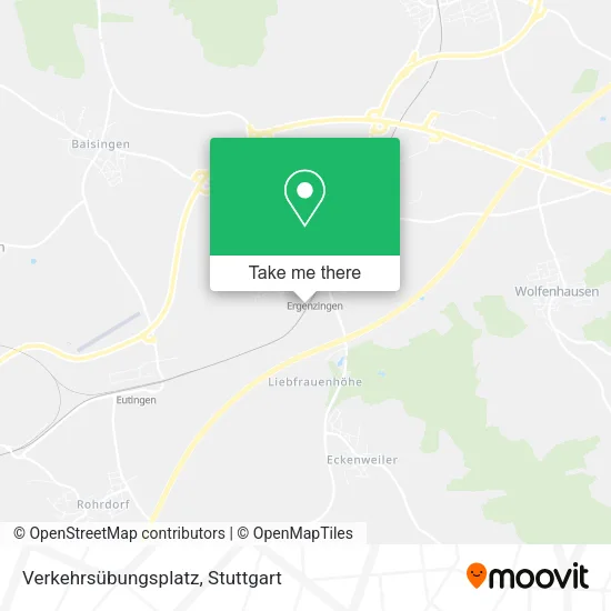 Карта Verkehrsübungsplatz