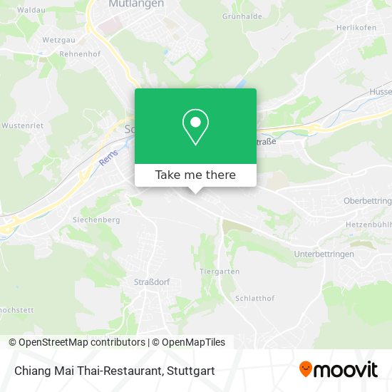 Chiang Mai Thai-Restaurant map