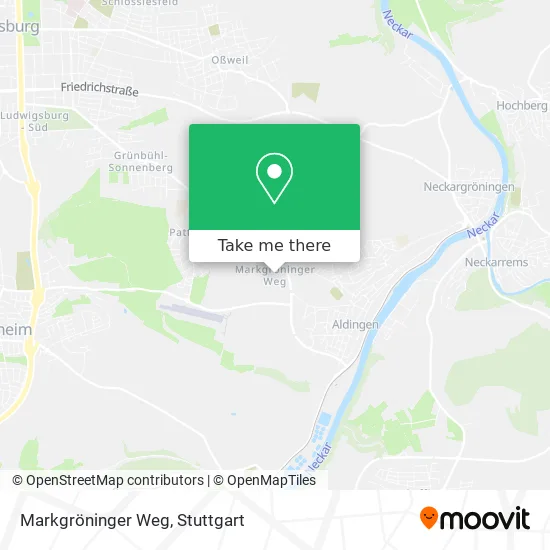 Карта Markgröninger Weg