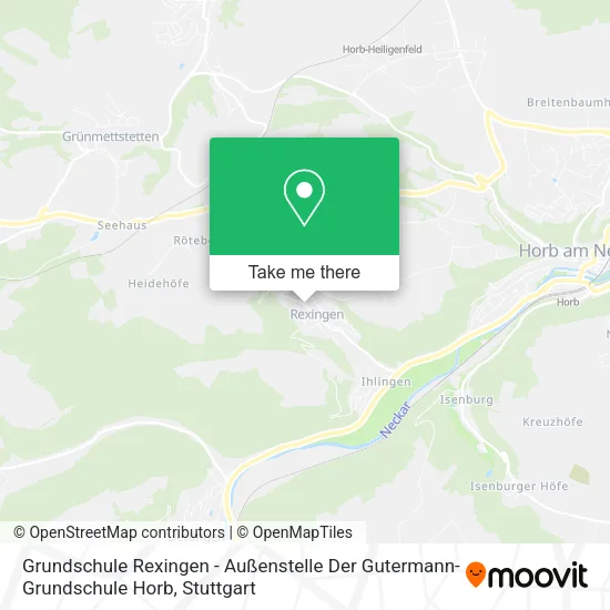 Карта Grundschule Rexingen - Außenstelle Der Gutermann-Grundschule Horb