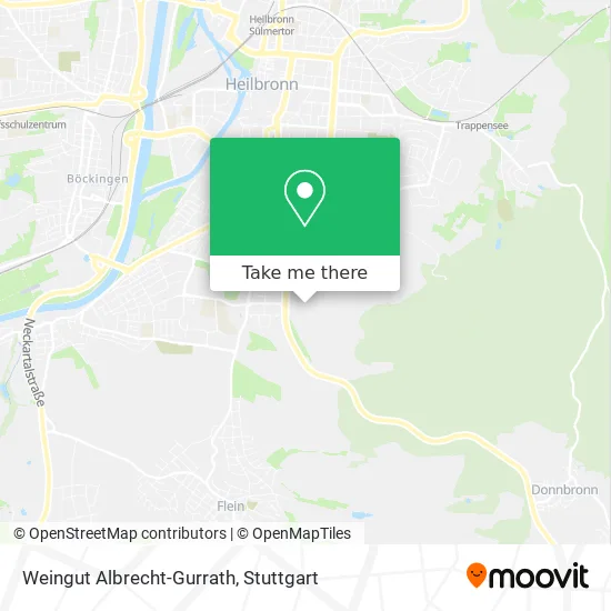 Карта Weingut Albrecht-Gurrath