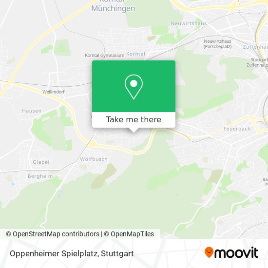 Oppenheimer Spielplatz map