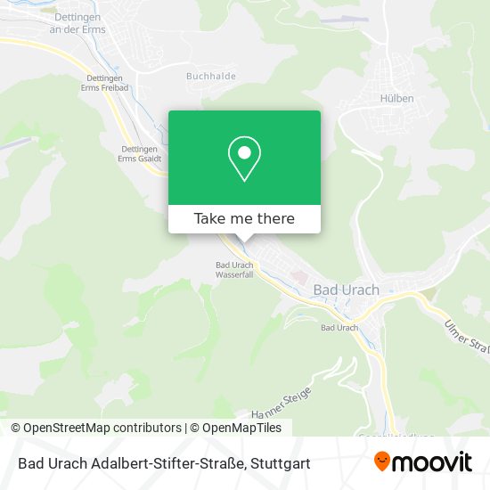 Bad Urach Adalbert-Stifter-Straße map