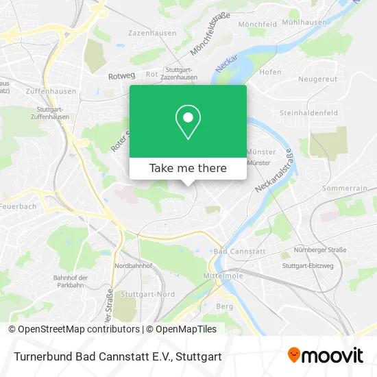 Карта Turnerbund Bad Cannstatt E.V.