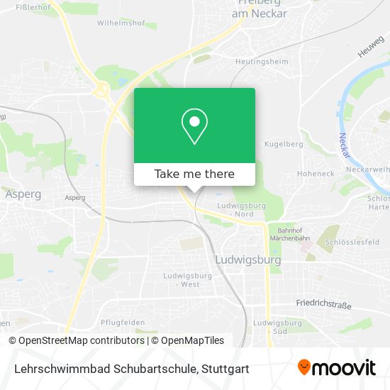 Lehrschwimmbad Schubartschule map