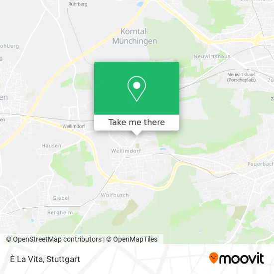 Карта È La Vita