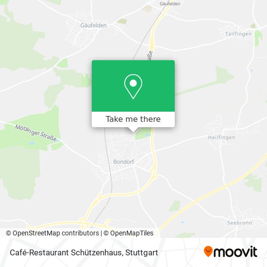 Café-Restaurant Schützenhaus map